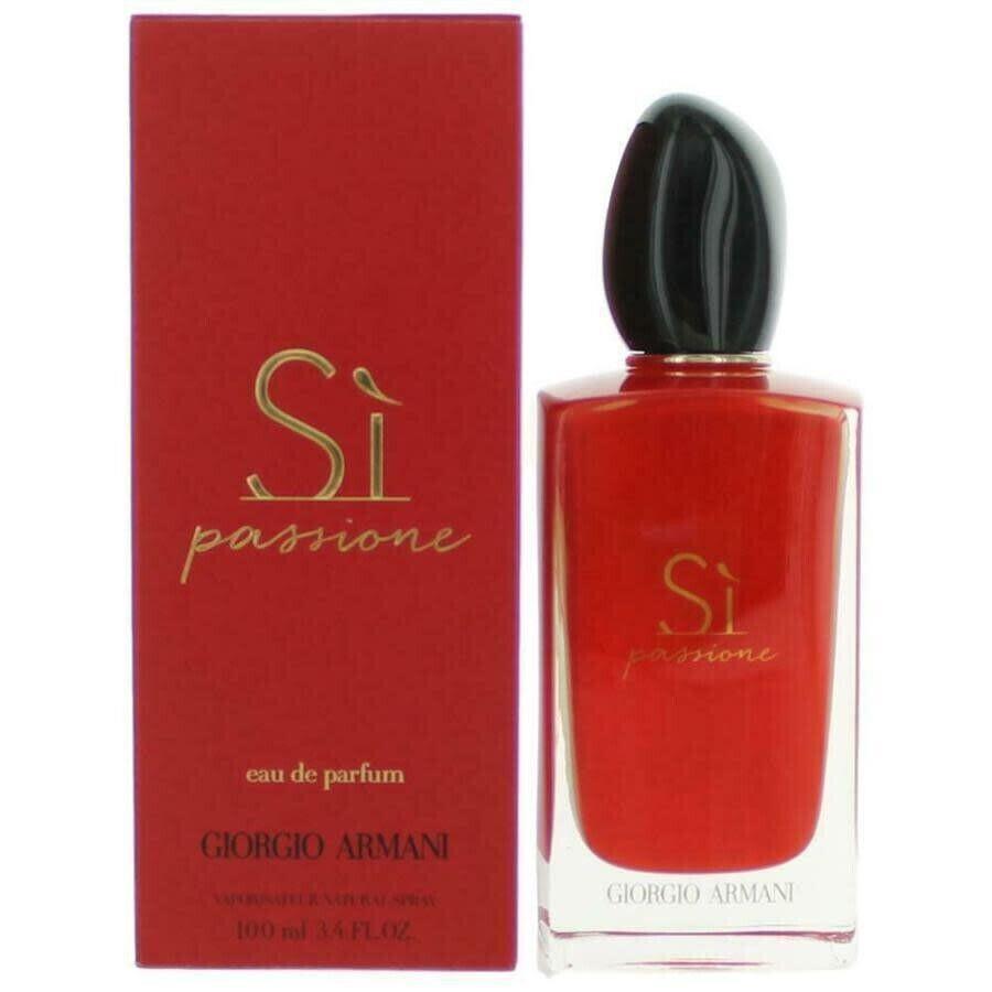 Armani Si Passione by Giorgio Armani 3.4 oz Edp Perfume - Unsealed Box