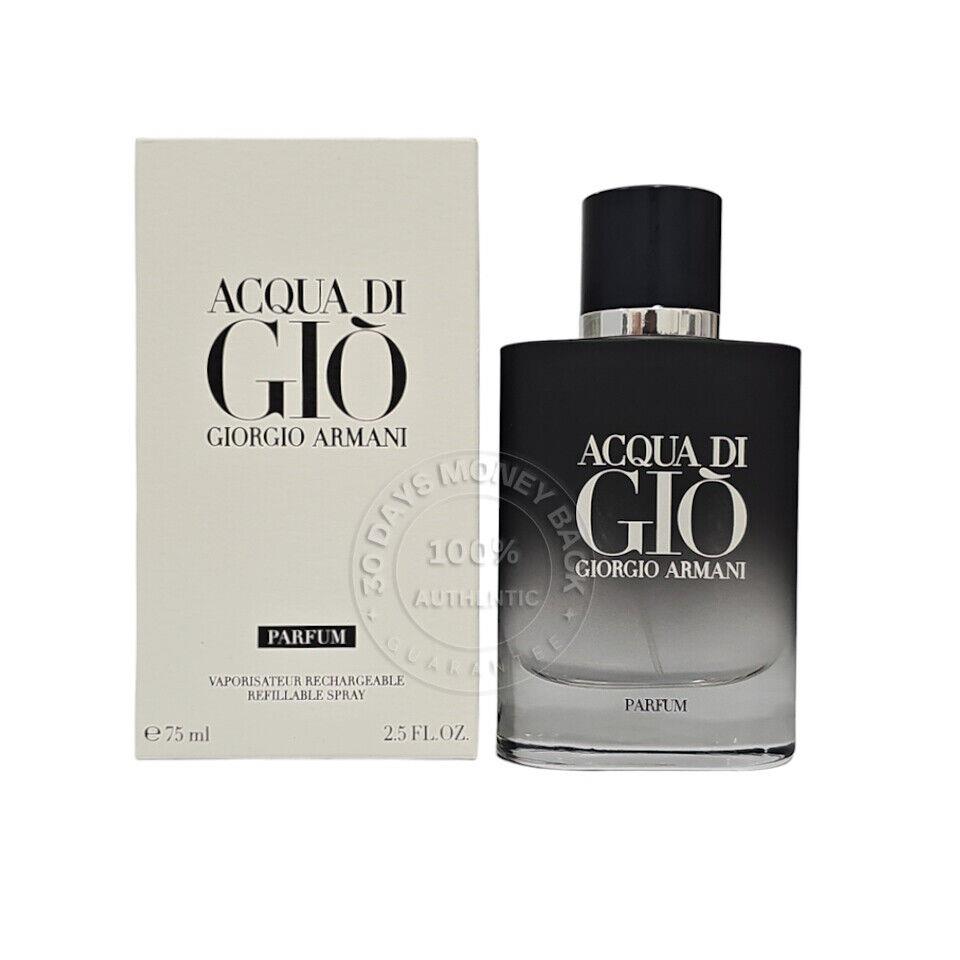 Giorgio Armani Acqua Di Gio Parfum 2.5 oz / 75 ml Refillable Spray For Men