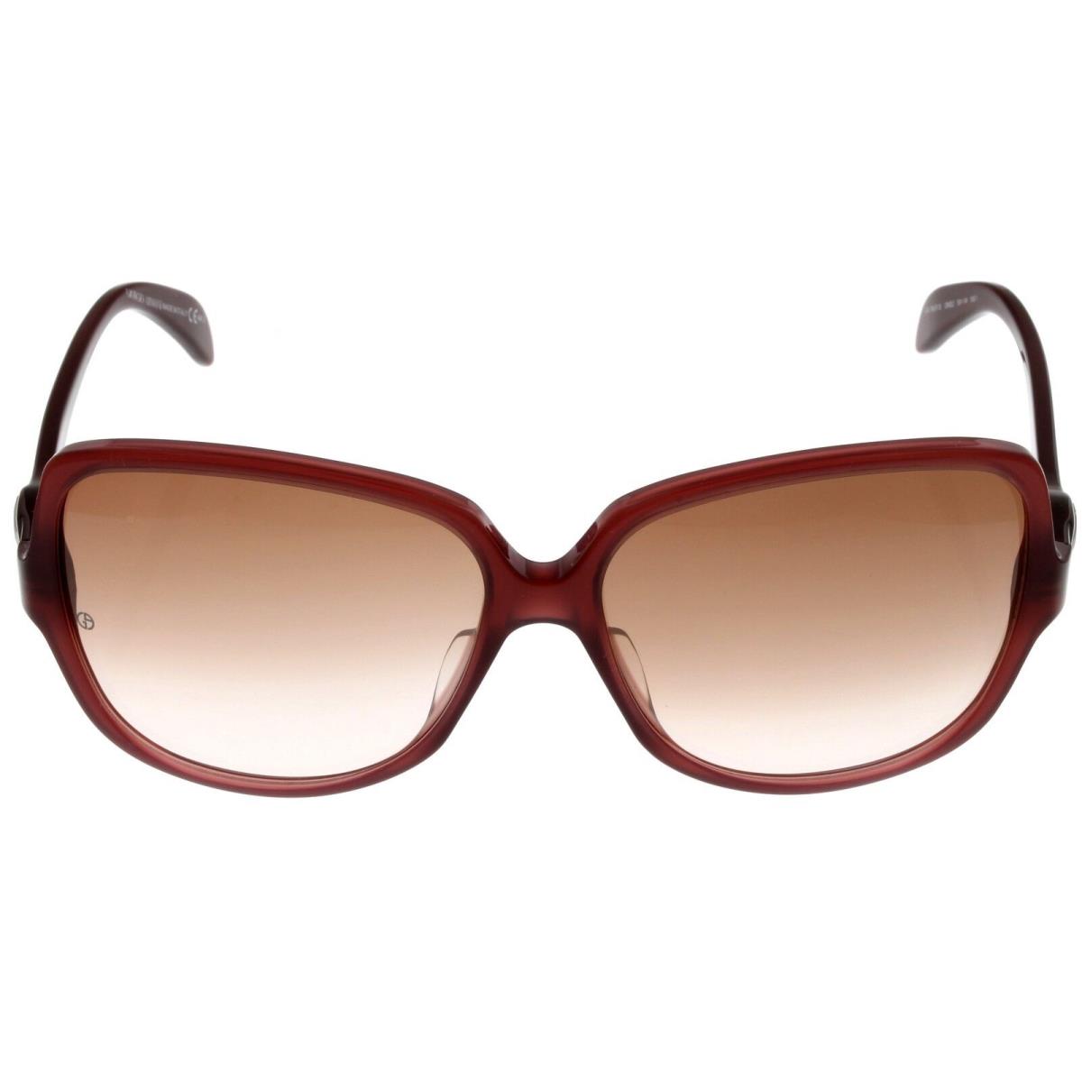 Giorgio Armani Sunglasses Women GA756 I3N Plum Red Square