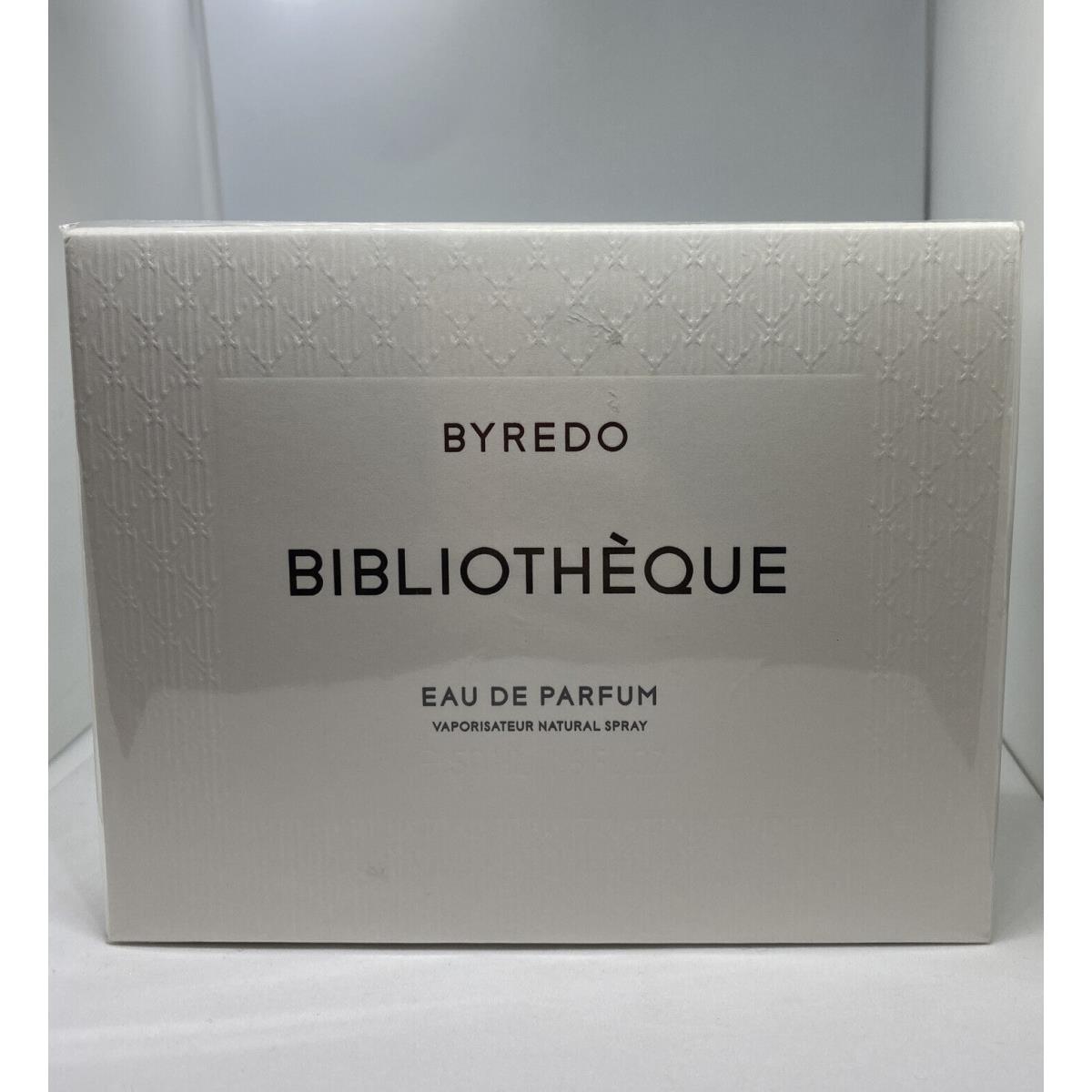 Byredo Bibliotheque 3.3oz Edp Not