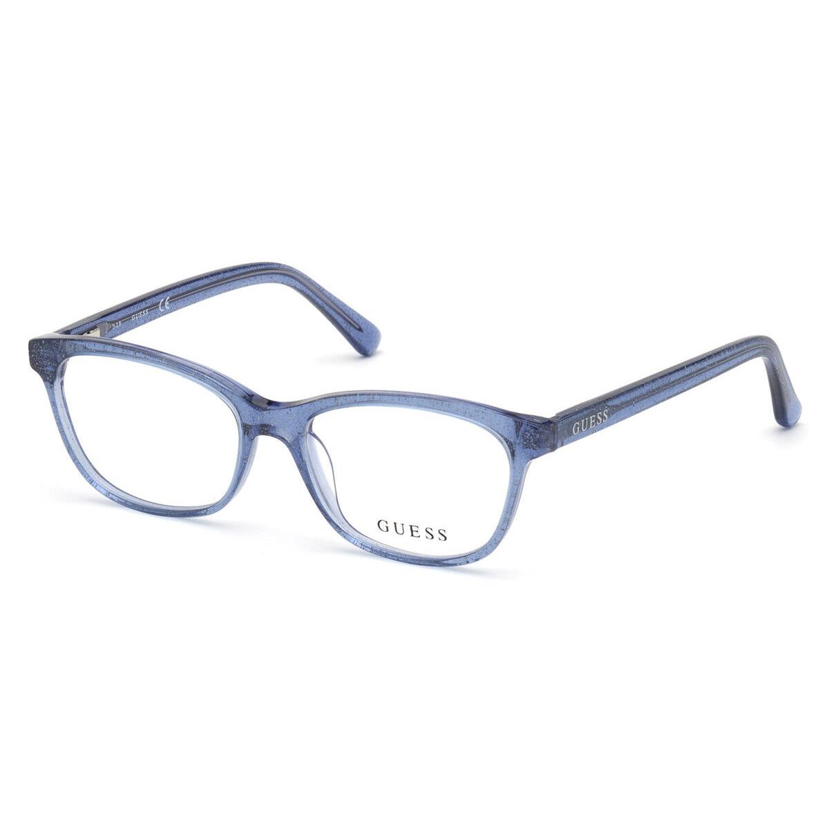 Guess GU9191 Eyeglasses Kids Blue Other Rectangle 49mm