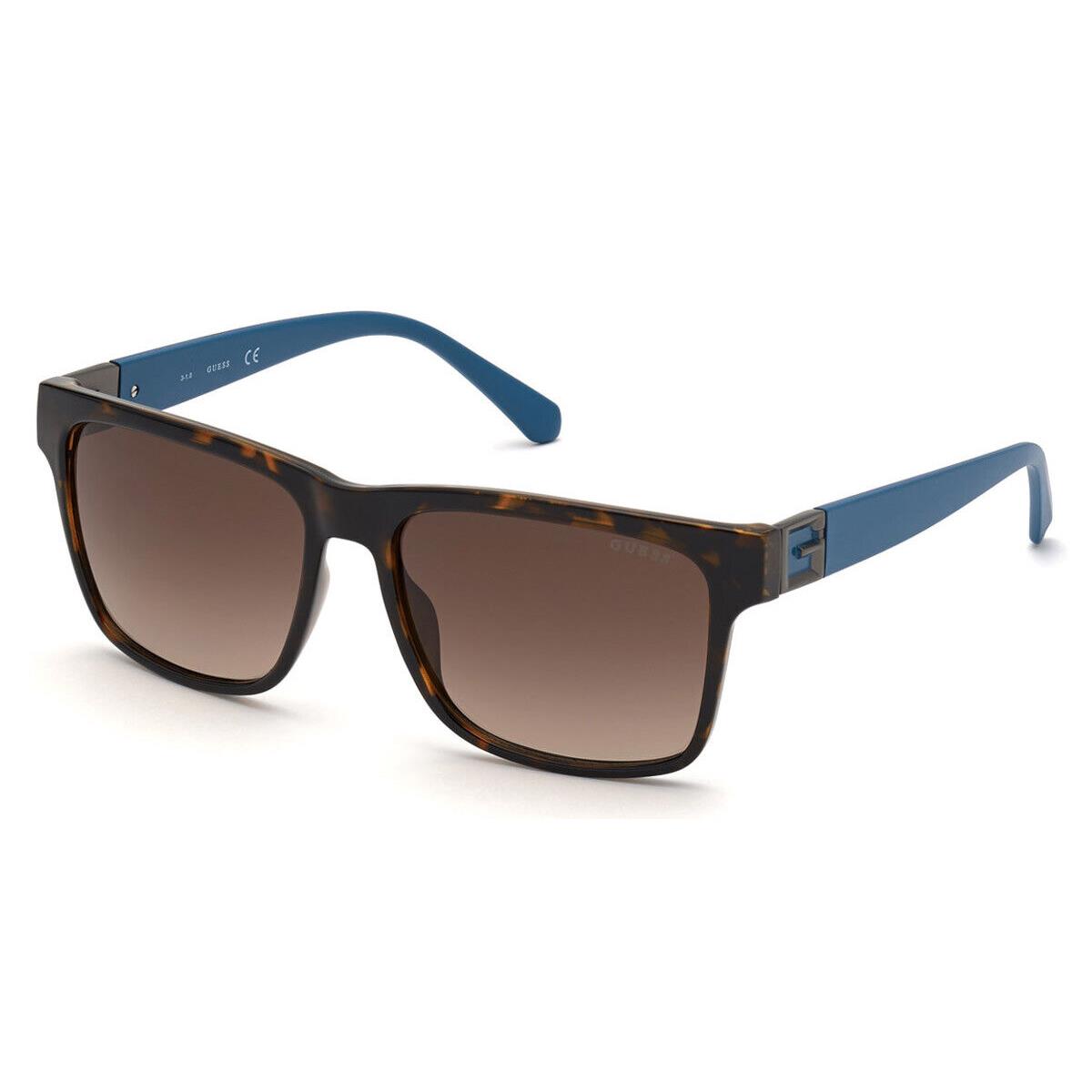 Guess GU00004 Sunglasses Men Dark Havana Square 58mm