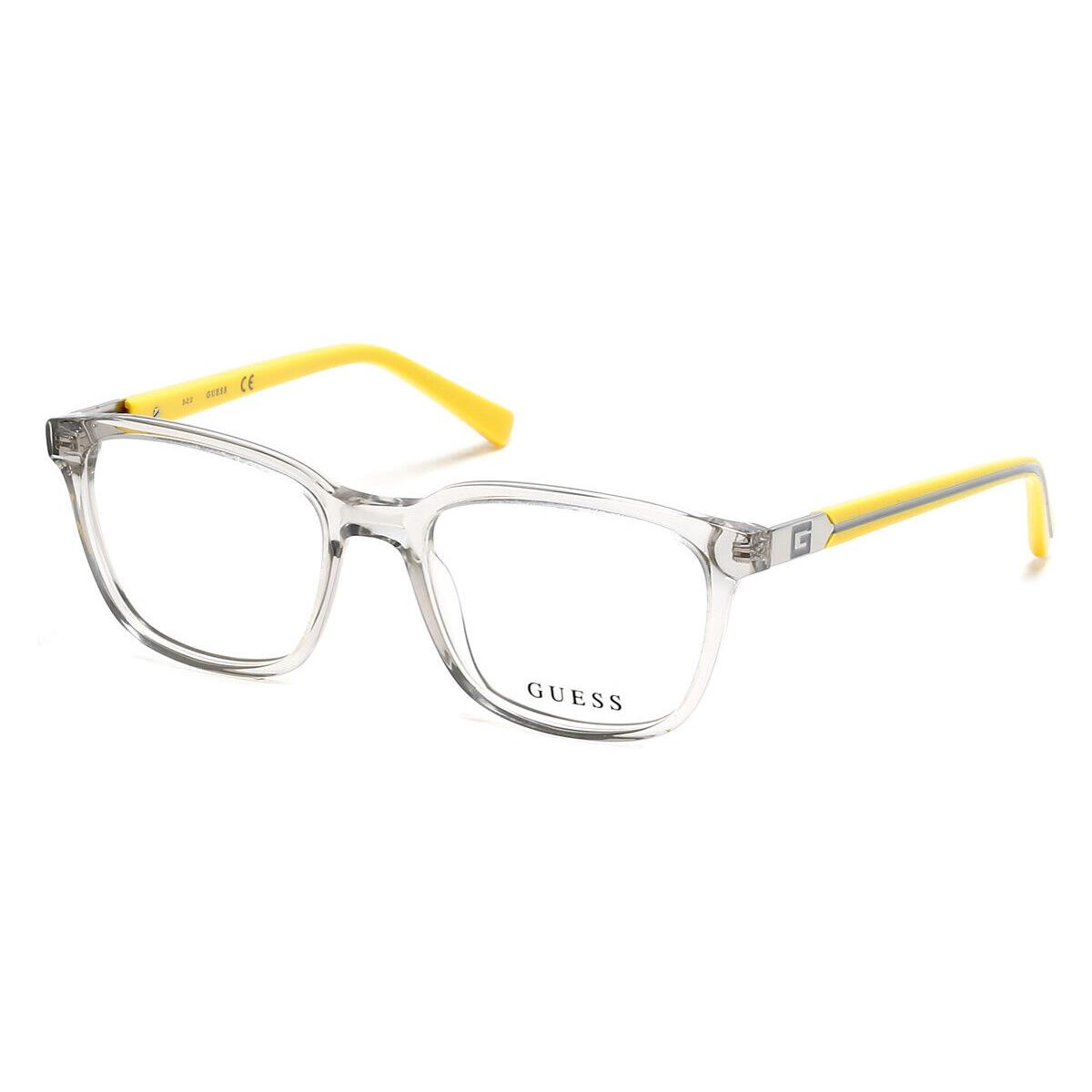 Guess GU9207 Eyeglasses Kids Gray Square 49mm