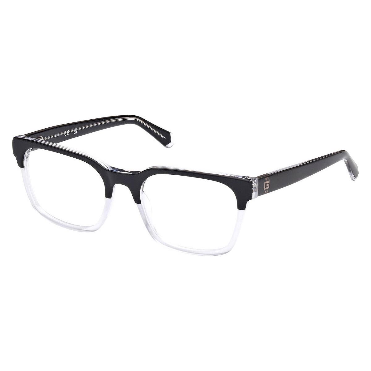 Guess GU50094 Eyeglasses Men Black/other 53mm