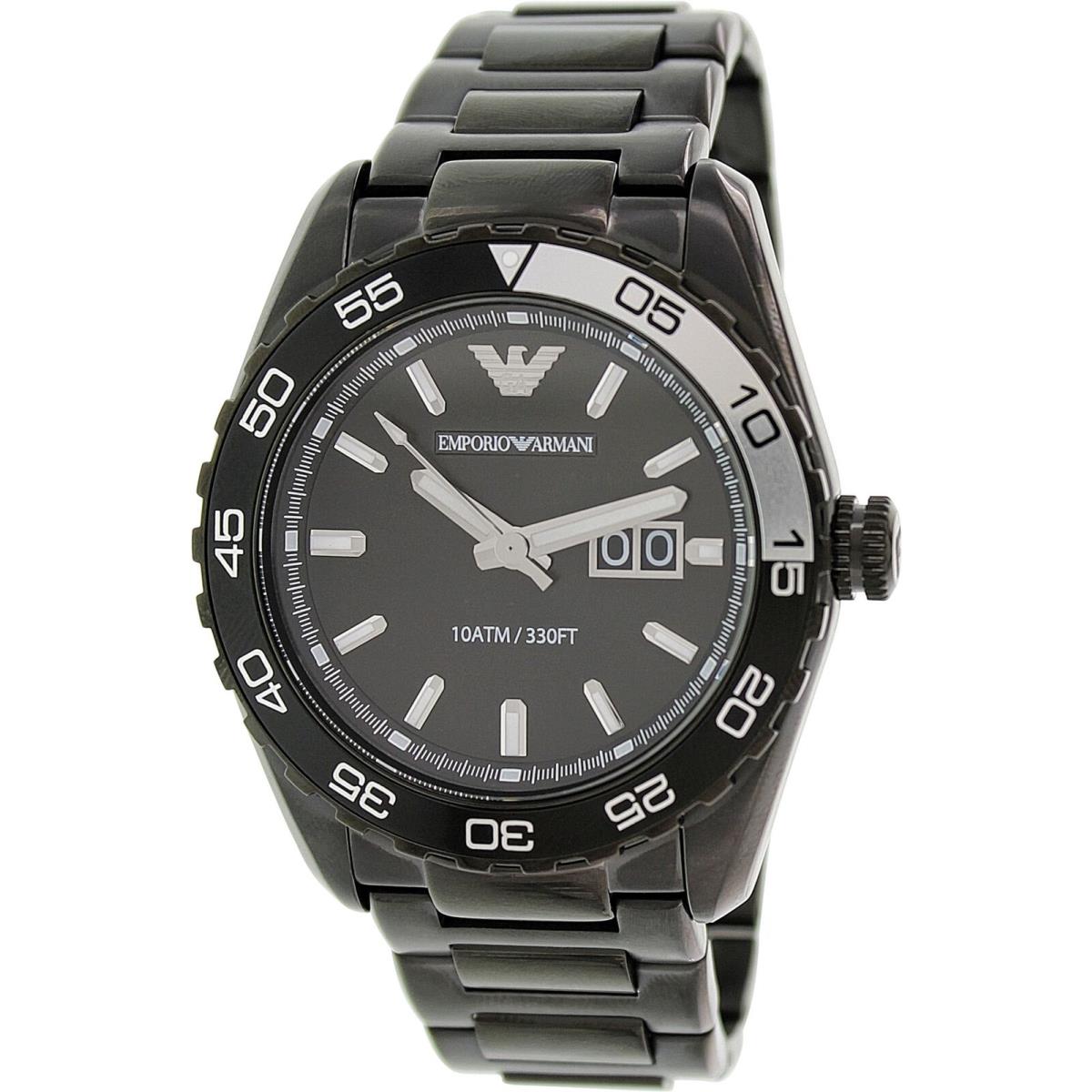 Emporio Armani Men`s AR6049 Black - Black