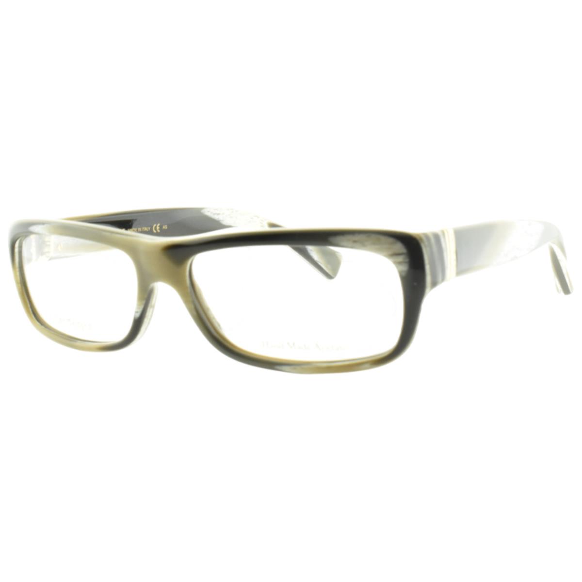 Yves Saint Laurent Ysl 2312 5My Dark Horn Rectangle Full Rim Unisex Frame