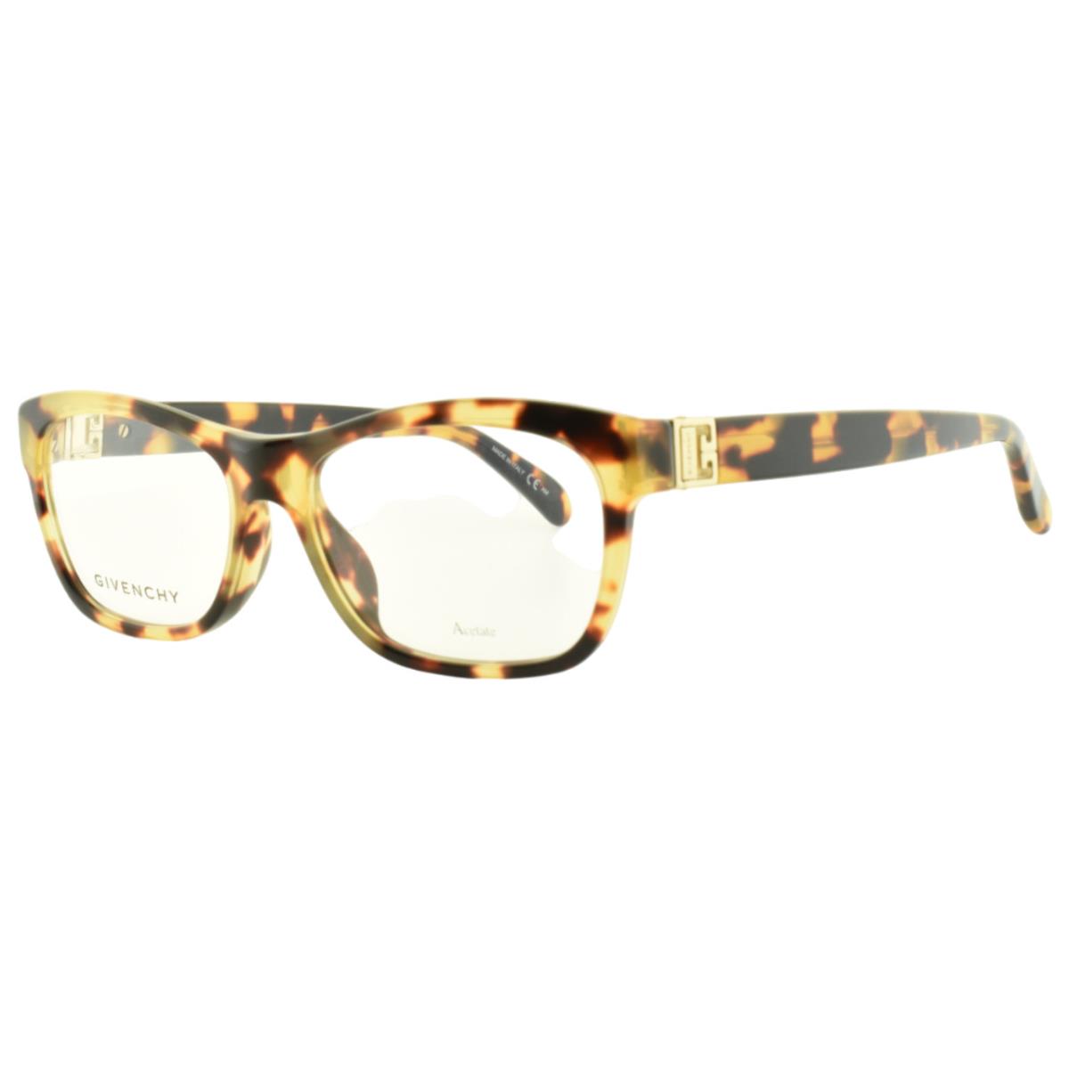 Givenchy GV 0111/G Epz Yellow Havana Square Full Rim Womens Optical Frame