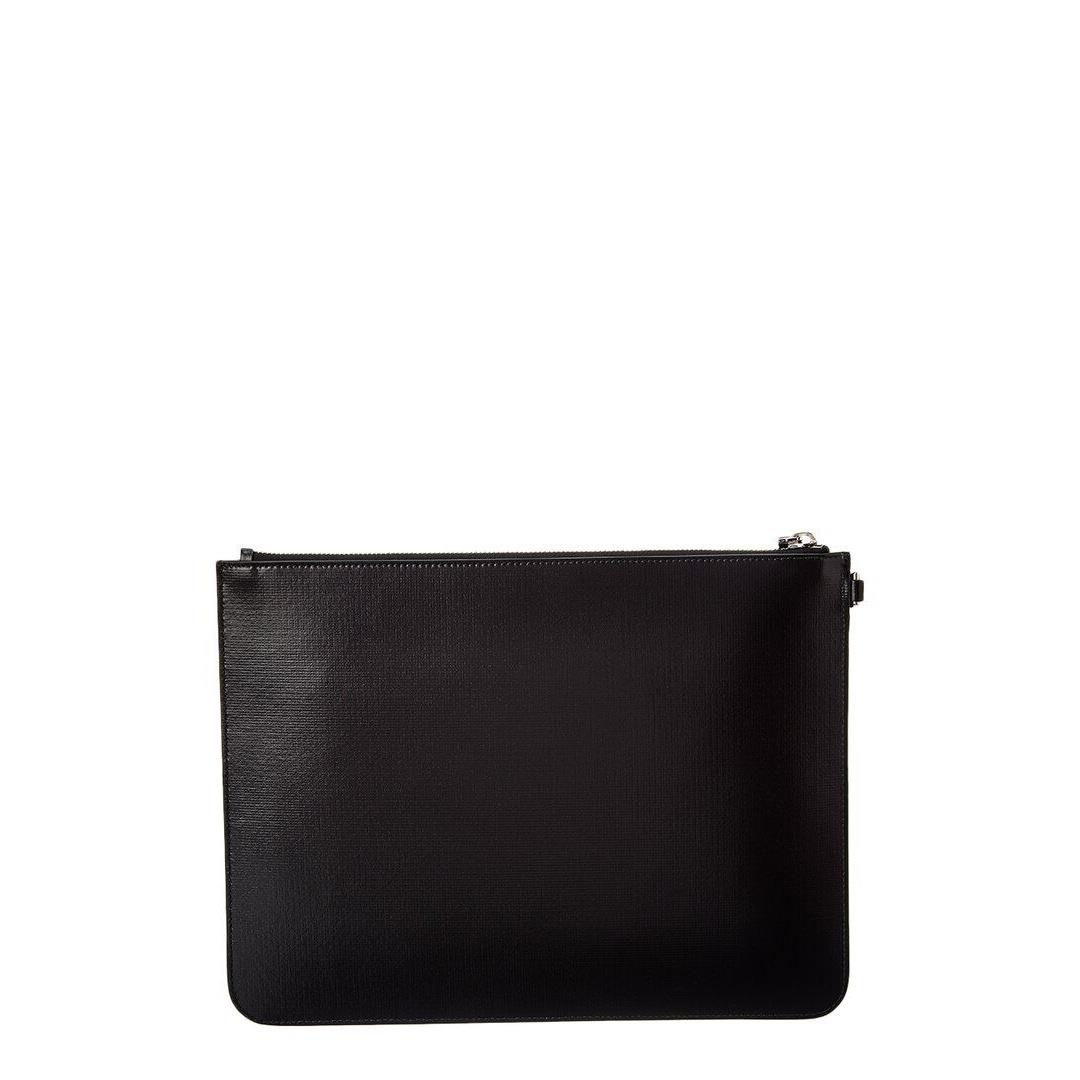 Givenchy Leather Pouch Men`s Black Os