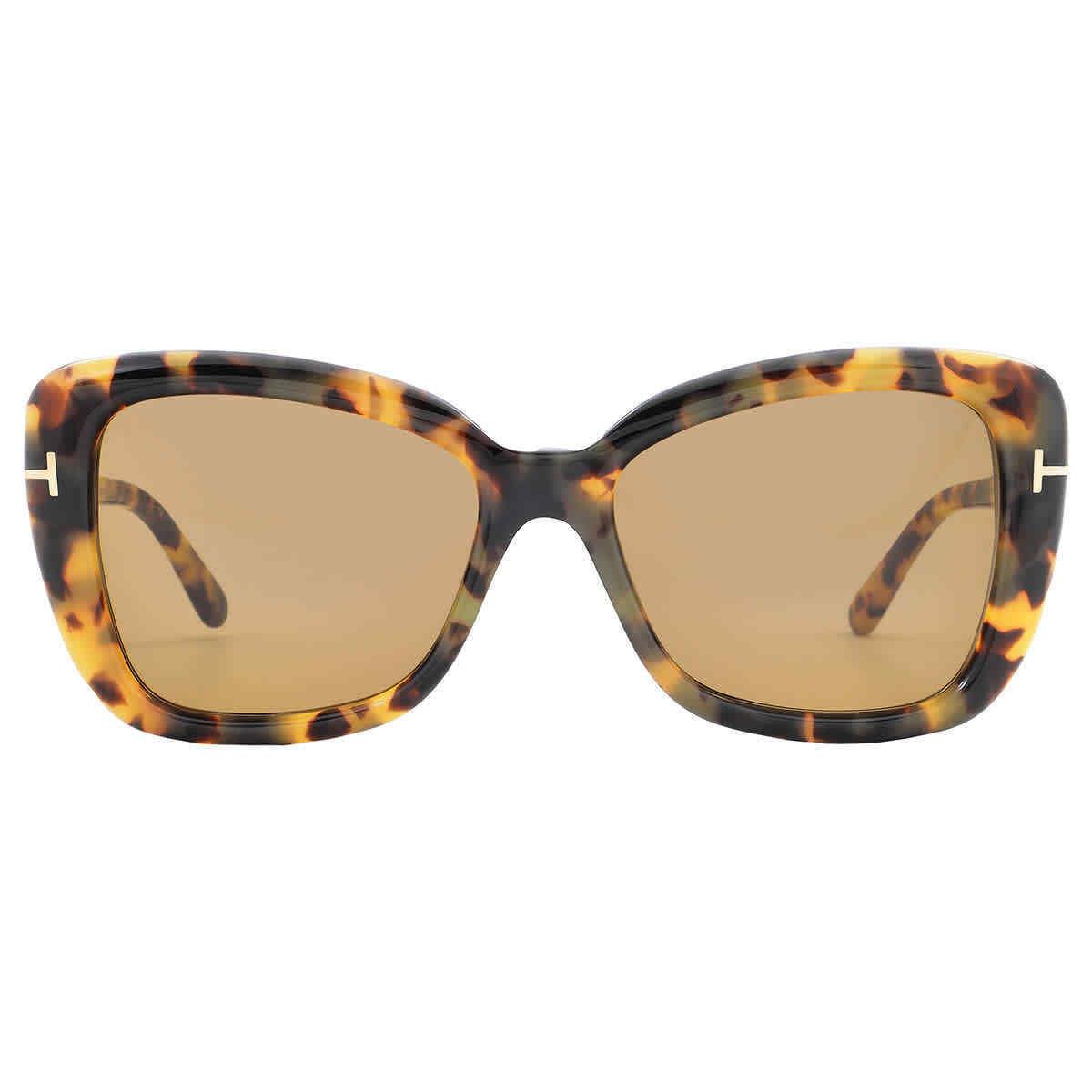 Tom Ford Maeve Roviex Butterfly Ladies Sunglasses FT1008 55J 55 FT1008 55J 55