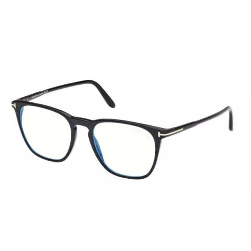 Tom Ford FT5937-B-001-52 Shiny Black Eyeglasses