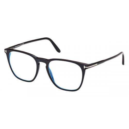 Tom Ford Men`s T-logo 52mm Shiny Black Opticals FT5937-B-001-52