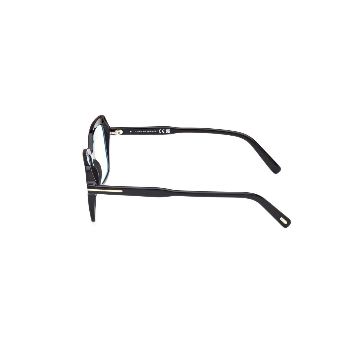 Tom Ford FT5947-B-001-54 Shiny Black Eyeglasses