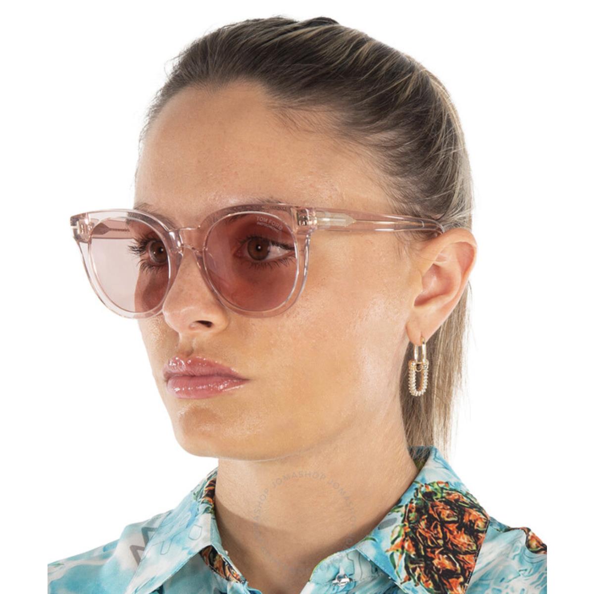 Tom Ford FT1109-72S-53 Shiny Pink Sunglasses