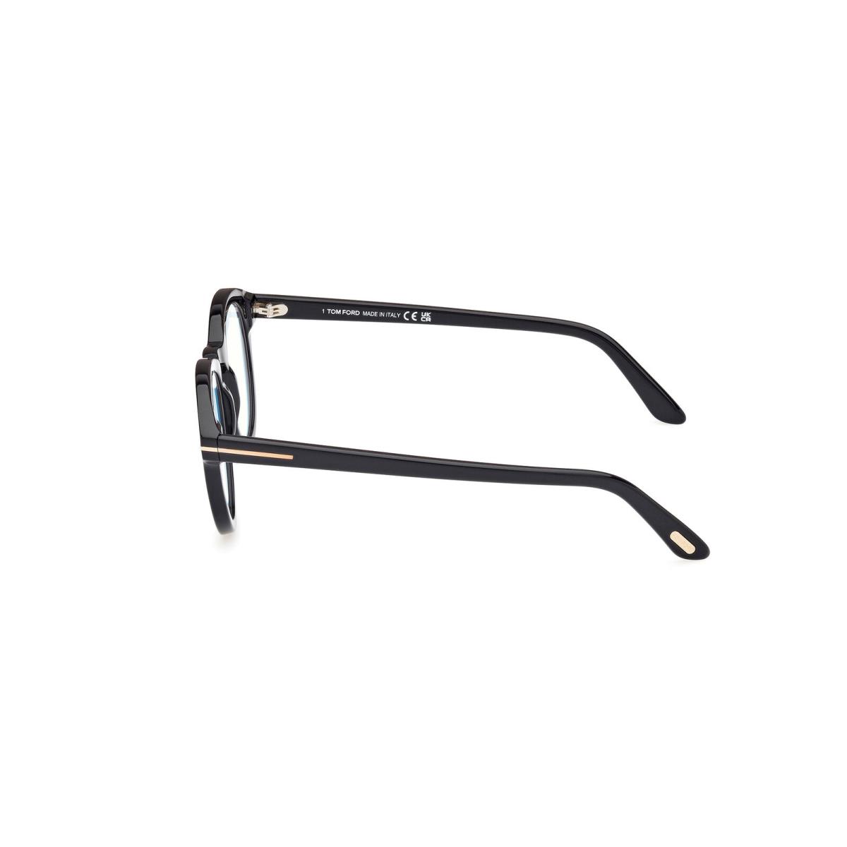 Tom Ford FT5940-B-001-49 Shiny Black Eyeglasses