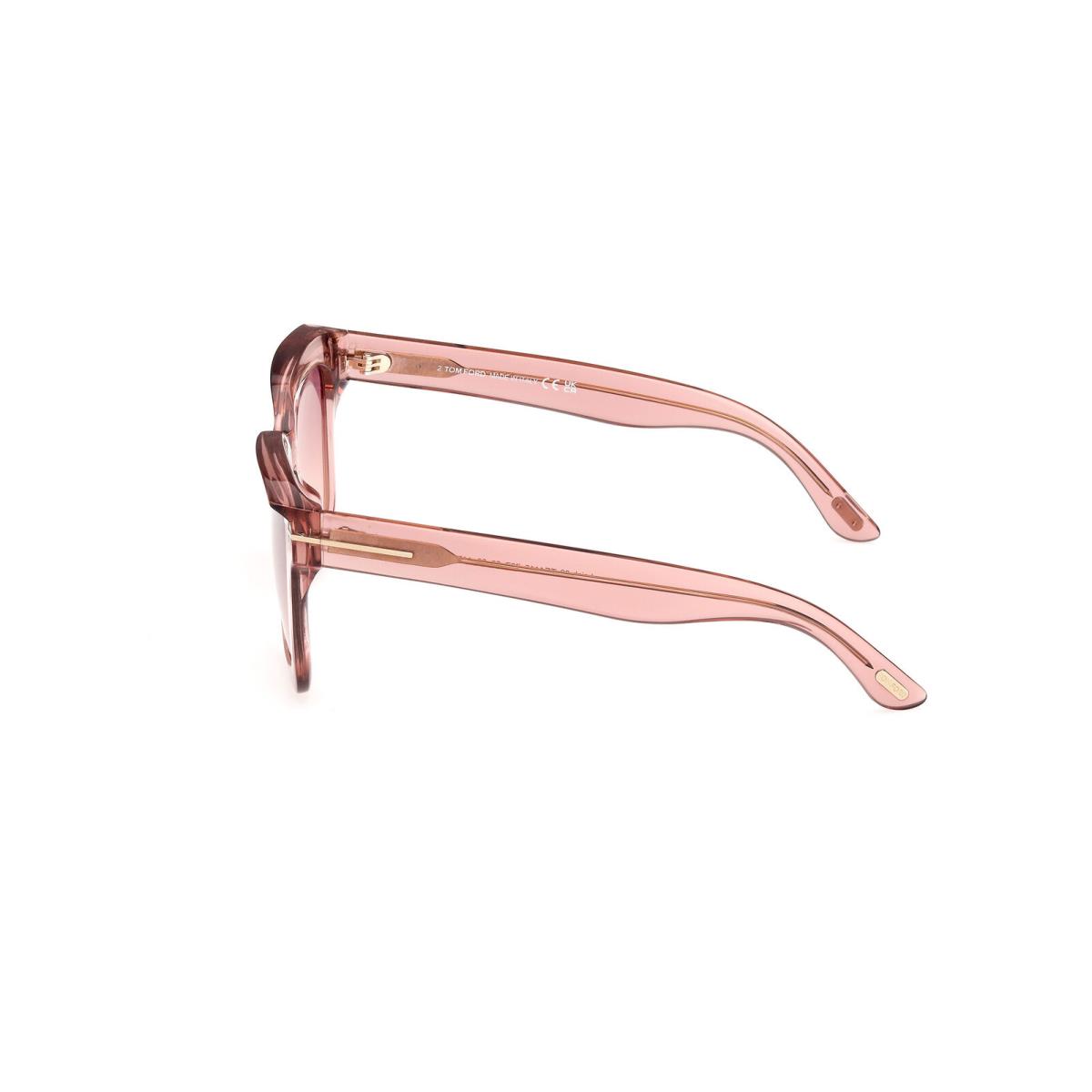 Tom Ford LEIGH-02 FT1115 - 72Z Shiny Pink Sunglasses