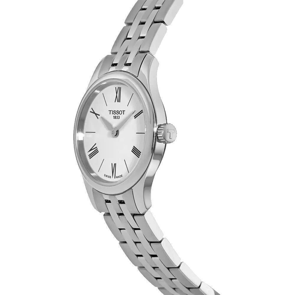 Tissot Ladies Tradition Thin White Dial Watch T0630091101800