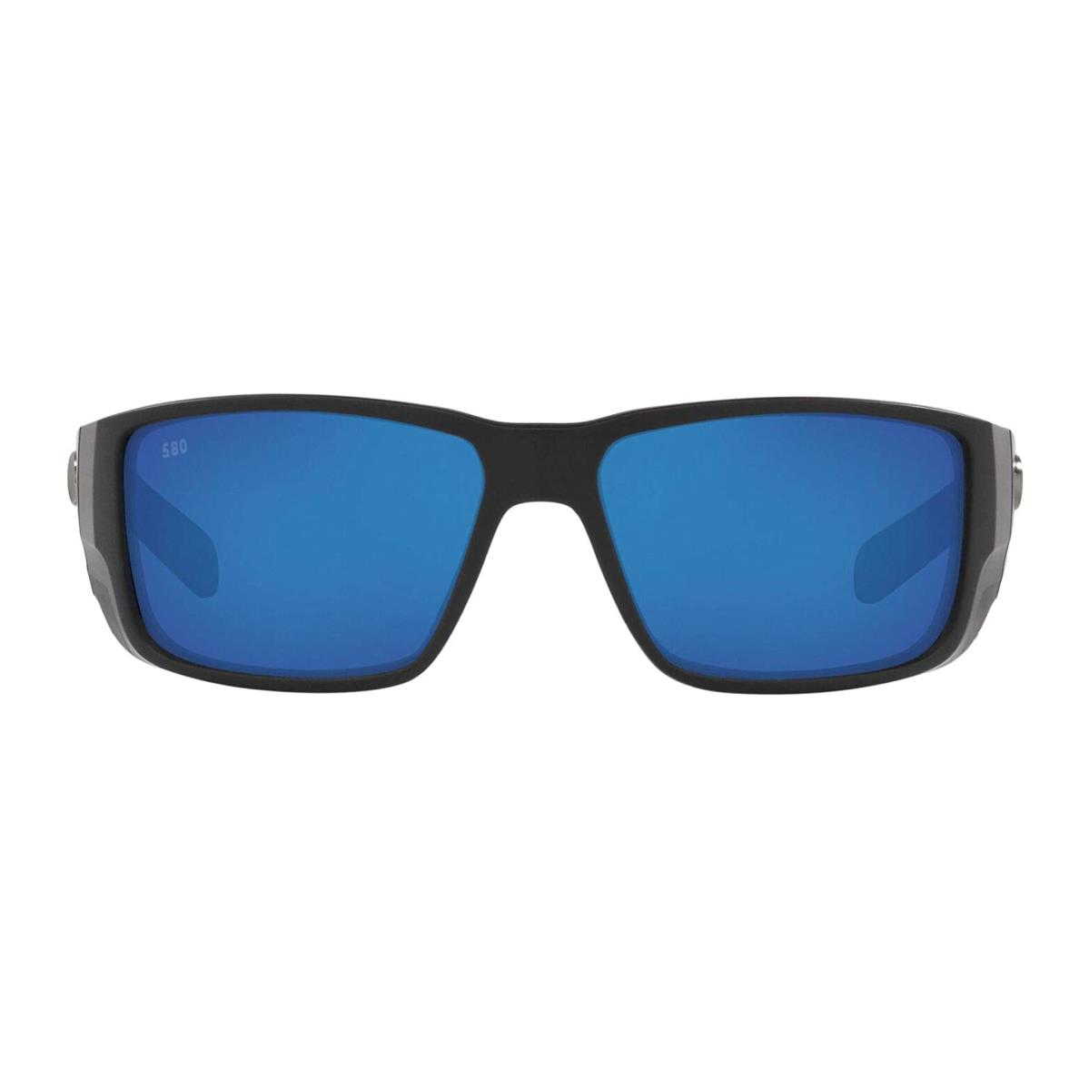 Costa Del Mar Blackfin Pro Sunglasses Matteblack Bluemirror 580G - Frame: MatteBlack, Lens: BlueMirror
