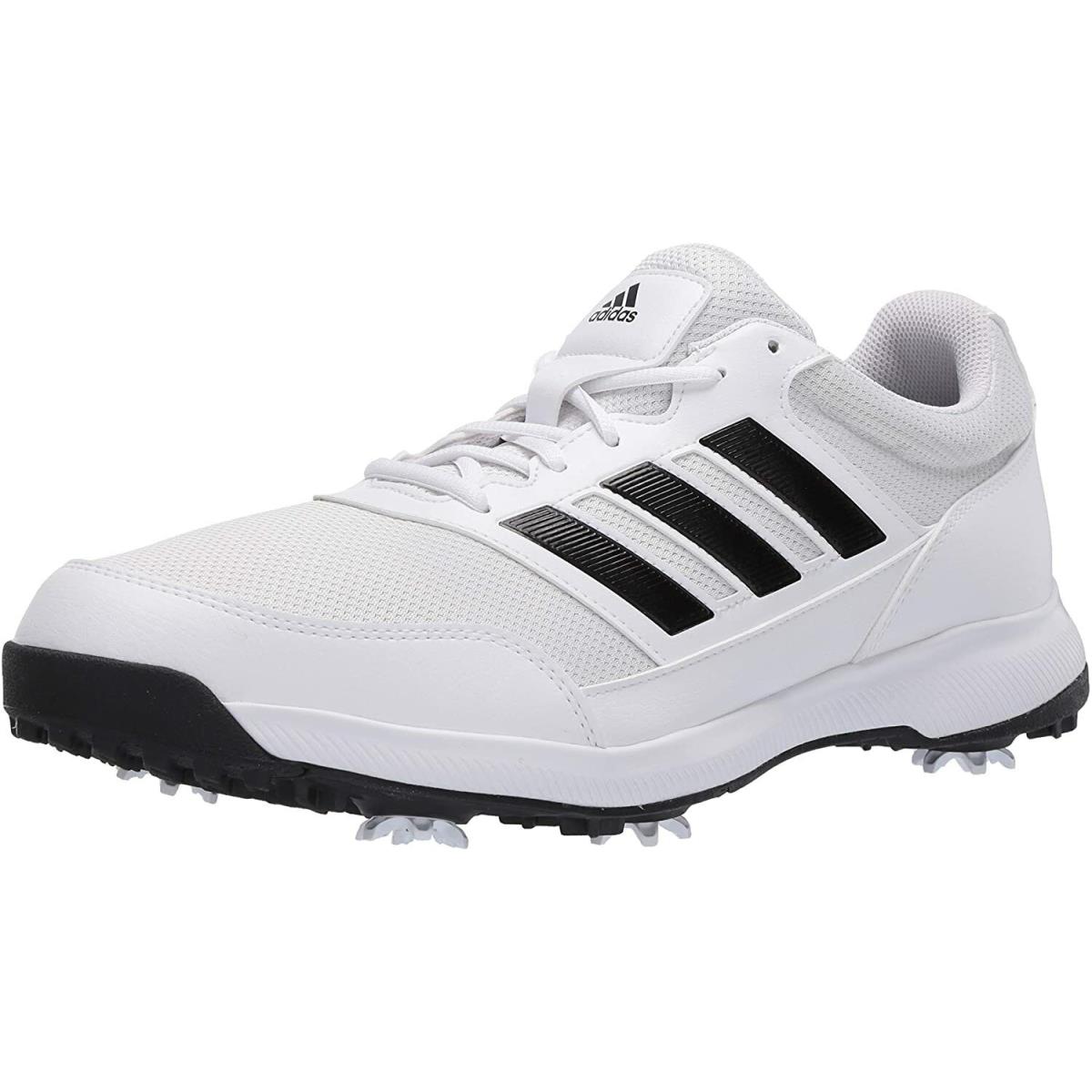 Adidas Men`s Tech Response 2.0 Golf Shoes - Ftwr White/Core Black/Ftwr White