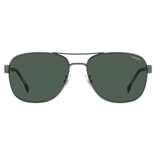 Carrera C Flex 02/G/S R80 Mtdkruth/green Soft Square Men`s Sunglasses - Frame: MTDKRUTH, Lens: Yellow Gold