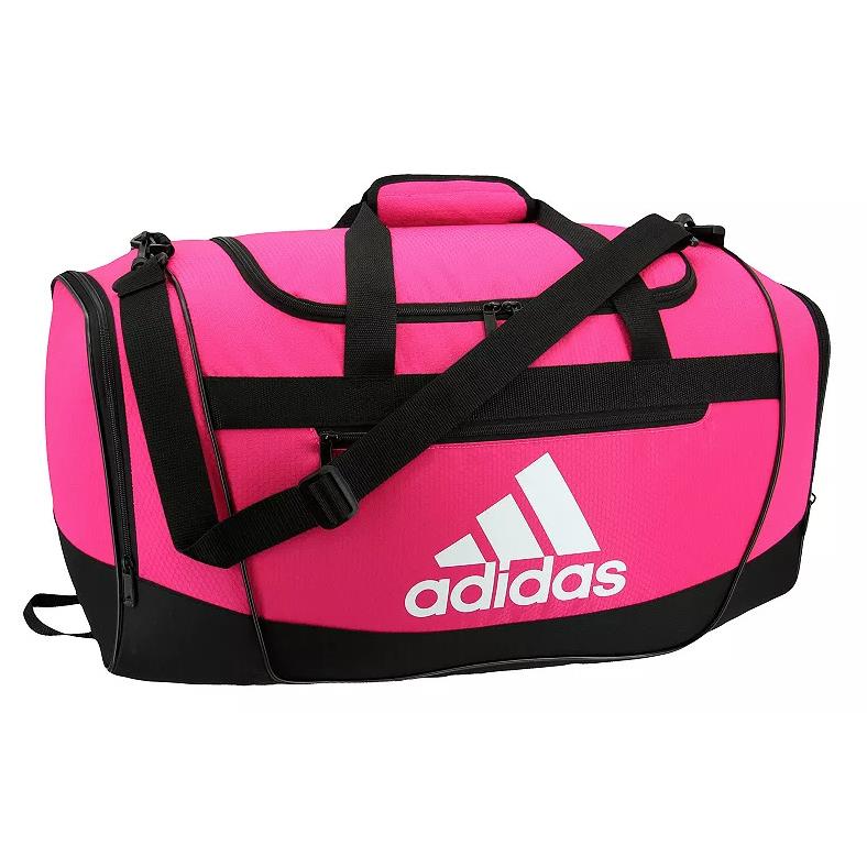 Adidas Defender Iii Duffel Bag In Pink Small B2417