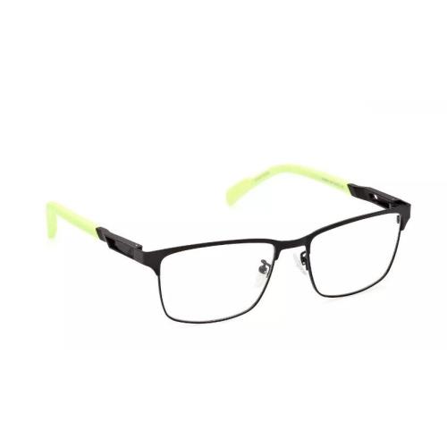 Adidas SP5024 005 Black Plastic Optical Eyeglasses Frame 55-17-140 Sport SP 5024 - Black, Frame: Black