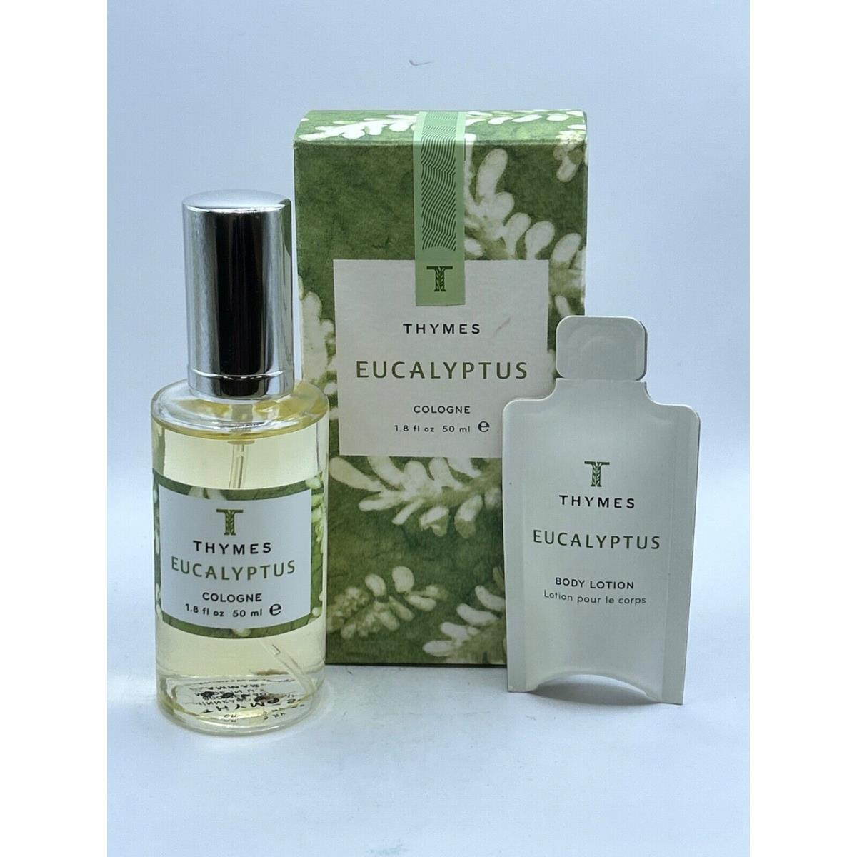 Paco Rabanne Thymes Eucalyptus 50 ML Vintage Cologne Spray Sample Lotion