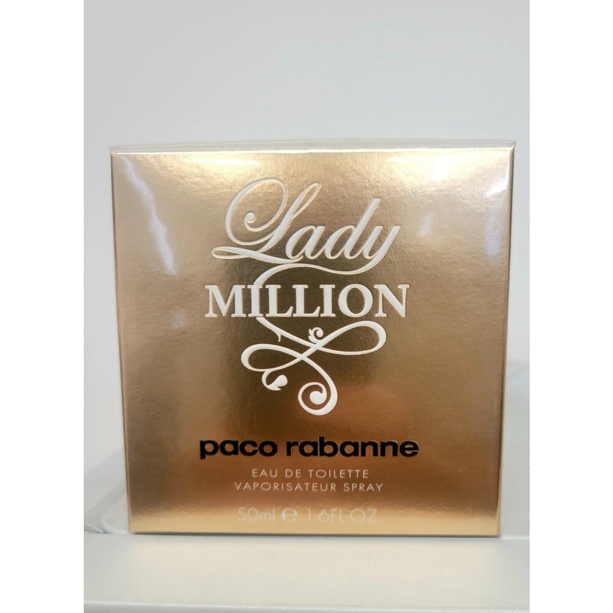 Lady Million By Paco Rabanne For Women Edt Perfume Spray 1.7oz