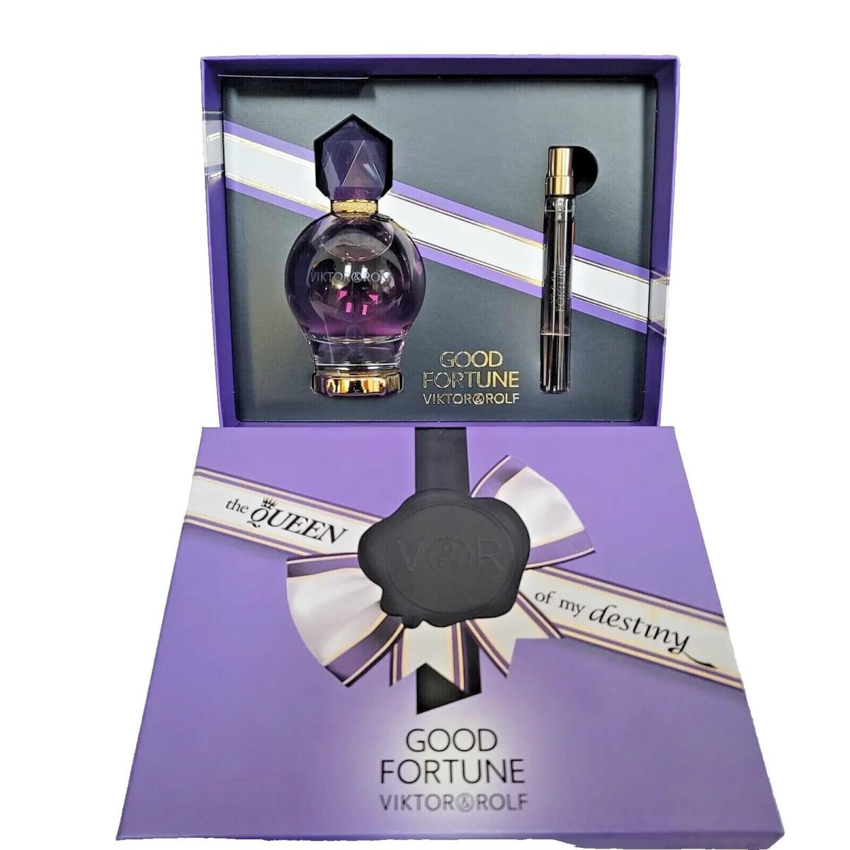 Good Fortune By Viktor Rolf 2-Pc.Gift Set Edp 90 ml Full Size+ 10 ml Travel