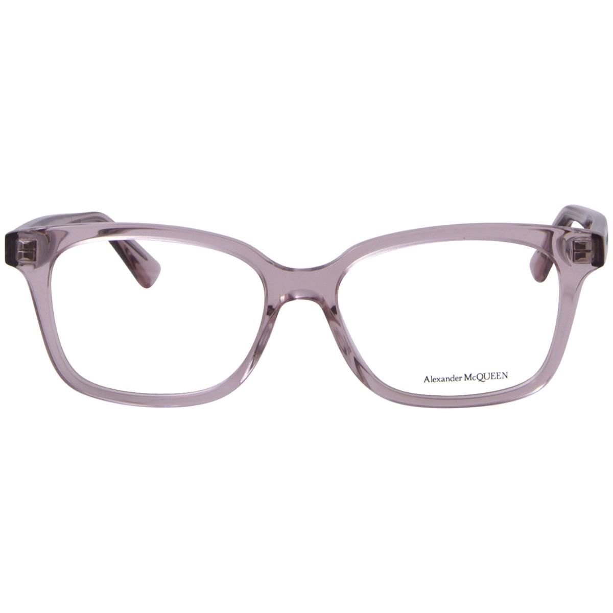 Alexander Mcqueen AM0464O 003 Eyeglasses Women`s Pink Full Rim 52mm