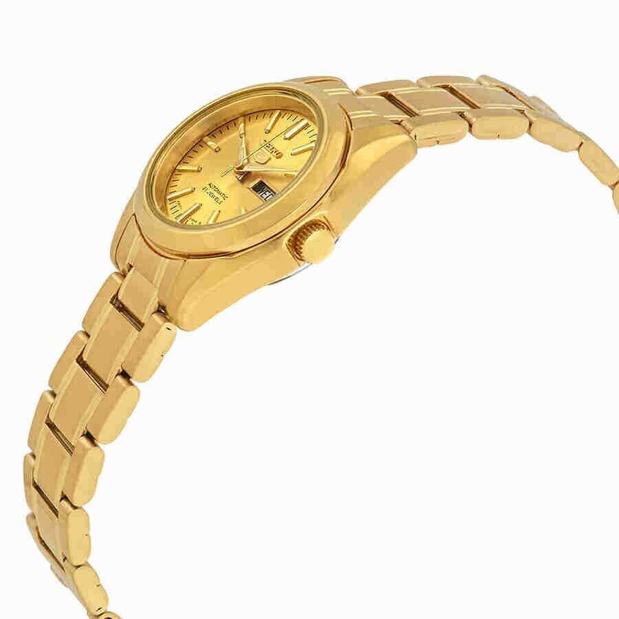 Seiko Women`s 5 Automatic SYMK20K Gold Stainless-steel Automatic Fashion