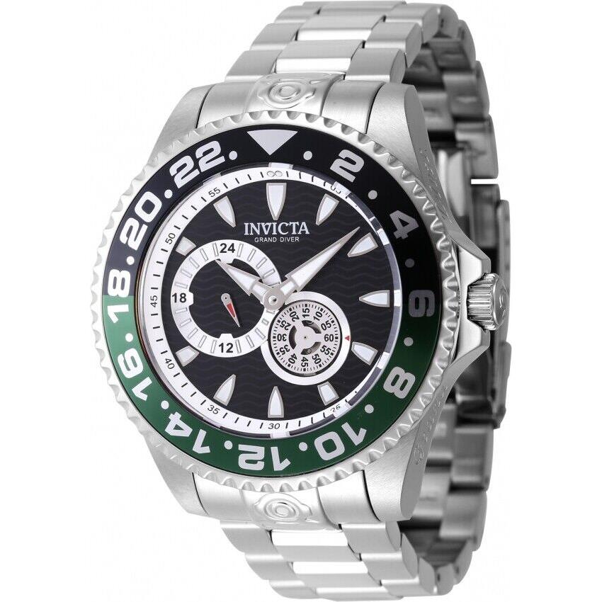 Invicta Pro Diver Automatic Black Dial Sprite Bezel Men`s Watch 47301