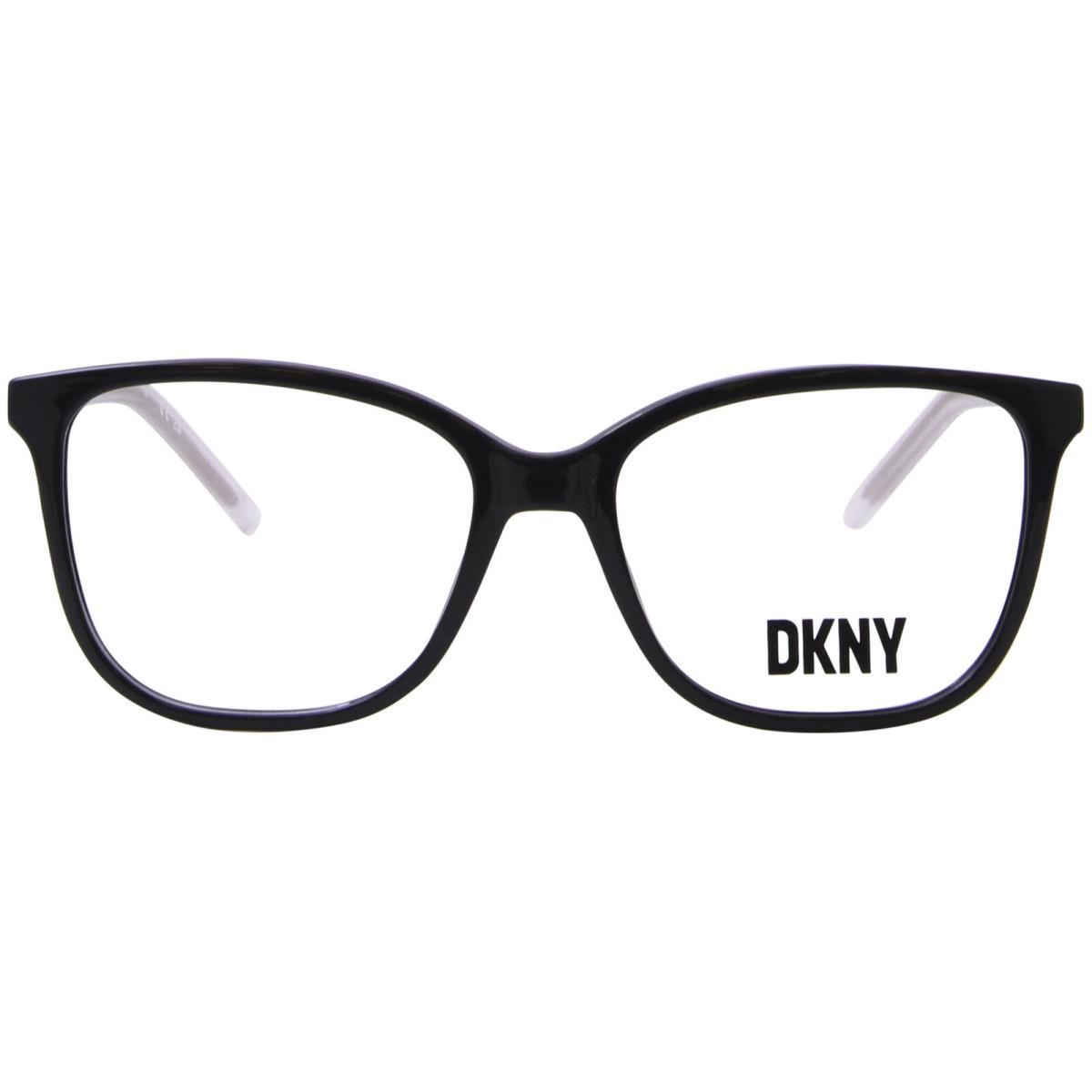 Donna Karan Dkny DK5052 001 Eyeglasses Women`s Black Full Rim Cat Eye 53mm