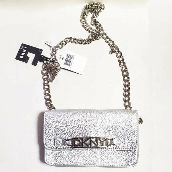 Dkny Women`s Silver Pack Belt Bag Size M/l