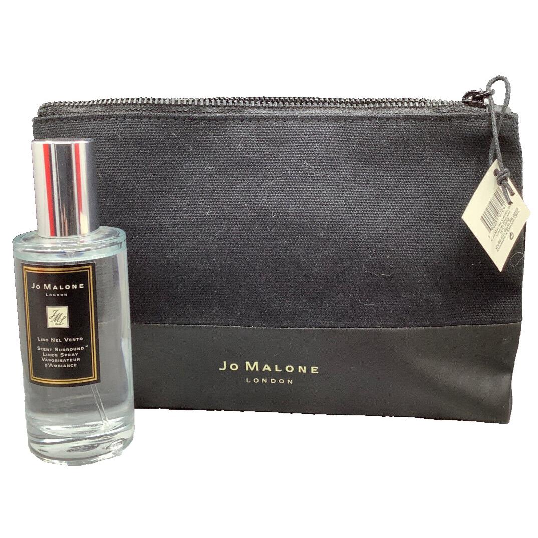 JO Malone Lino Nel Vento Scent Surround Linen Spray 1.7 OZ with Black Pouch