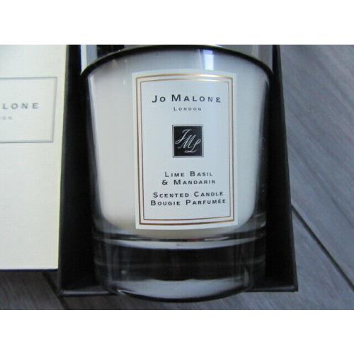 JO Malone Lime Basil Mandarin Scented Candle Nib-sealed 200G 2.5