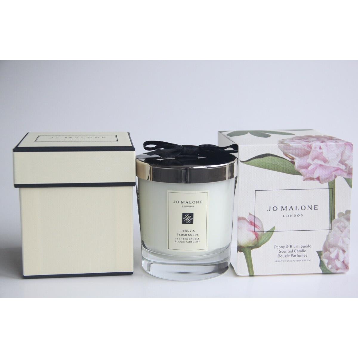 JO Malone Peony Blush Suede Scented Candle H 2.5 Inch Burn Time 45-Hour