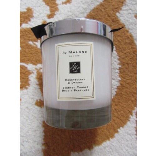 JO Malone Honeysuckle Davana Scented Candle New-sealed 200G 2.5