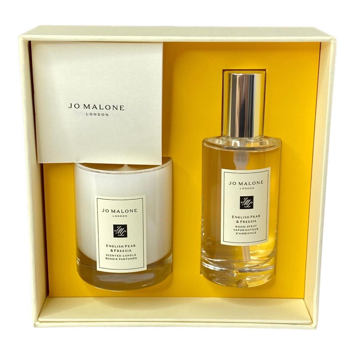 Jo Malone London English Pear Freesia Home Collection-candle Room Spray Duo