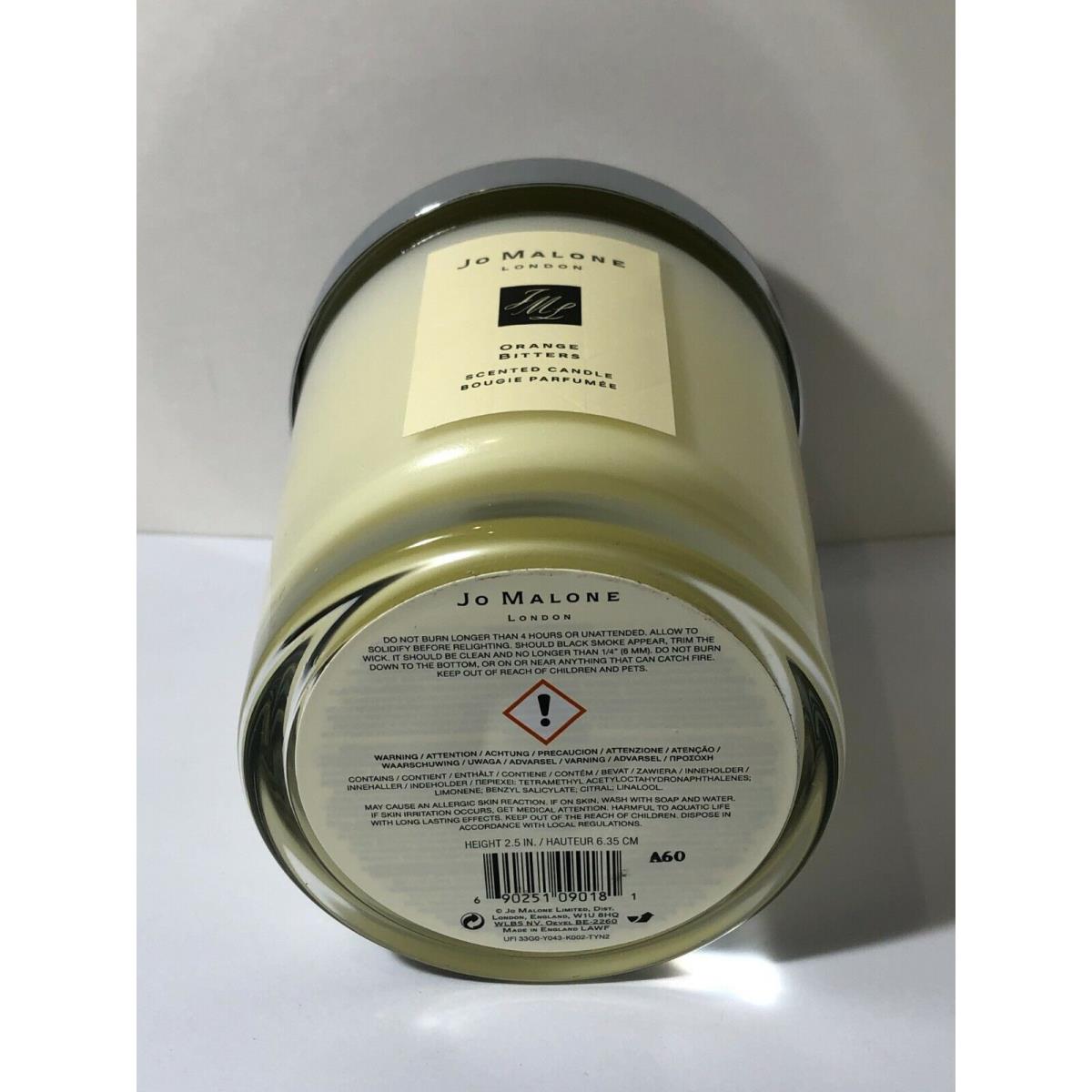 Jo Malone Orange Bitters Scented Candle 7.0oz 200g 2.5 Inches