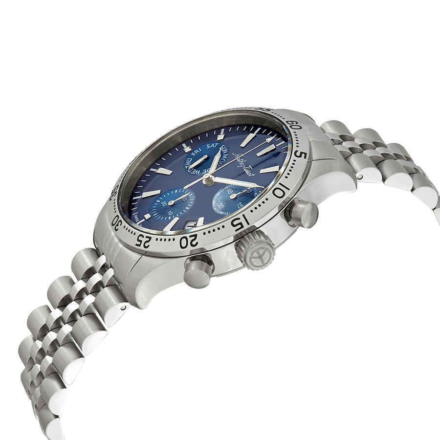 Mathey-tissot Type 22 Chronograph Blue Dial Men`s Watch H1822CHABU