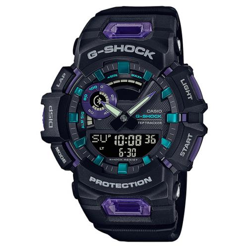 Casio G-shock G-squad Addition Smartphone Black Resin Watch GBA900-1A6