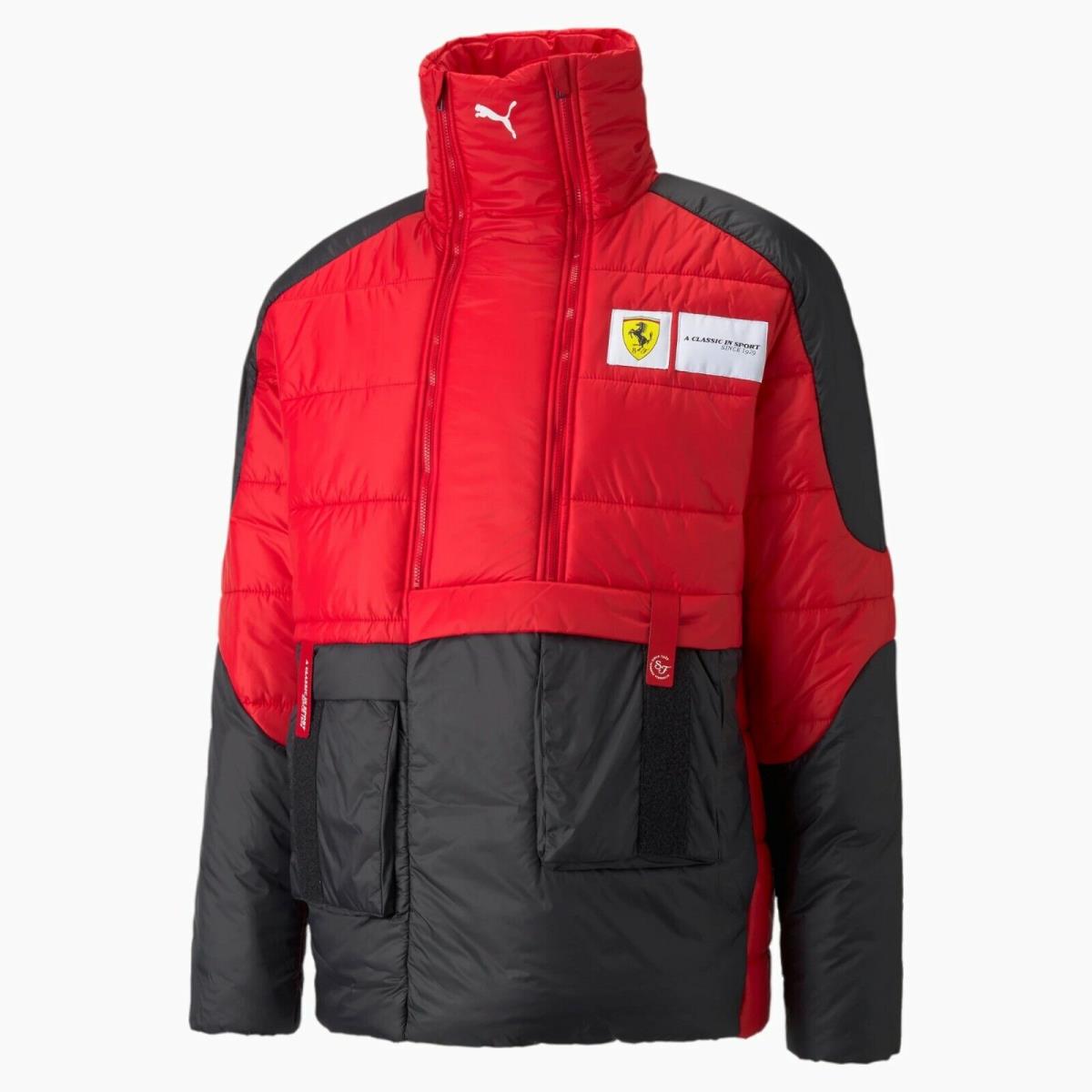 Puma Scuderia Ferrari Race Statement Lightweight Padded Puffer Jacket