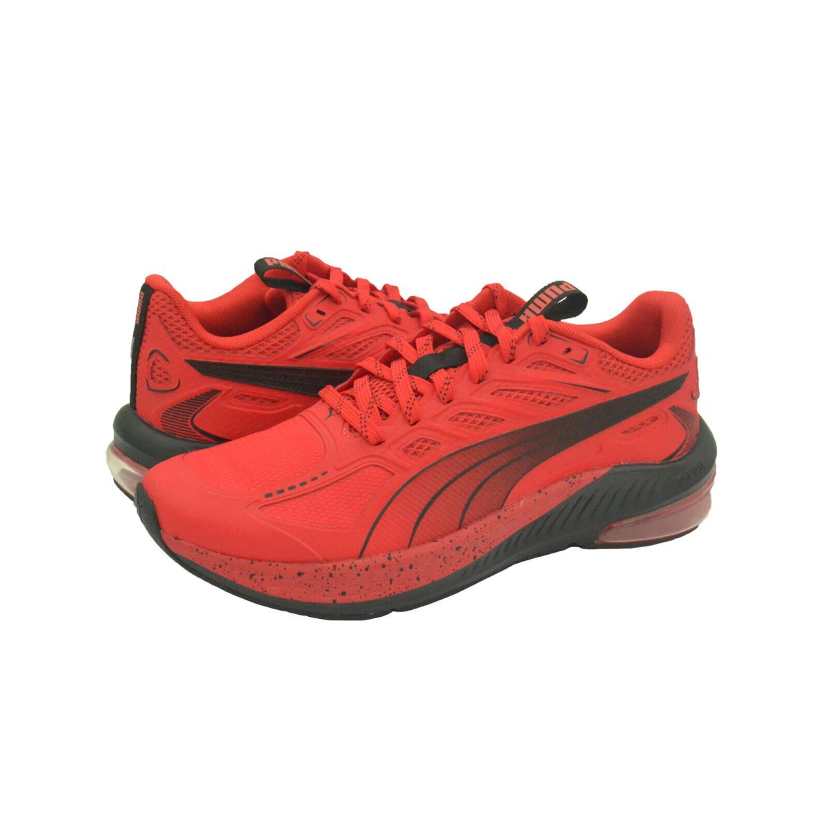 Mens Shoes Puma X-cell Lightspeed Athletic Sneakers 309972-04 Red / Puma Black