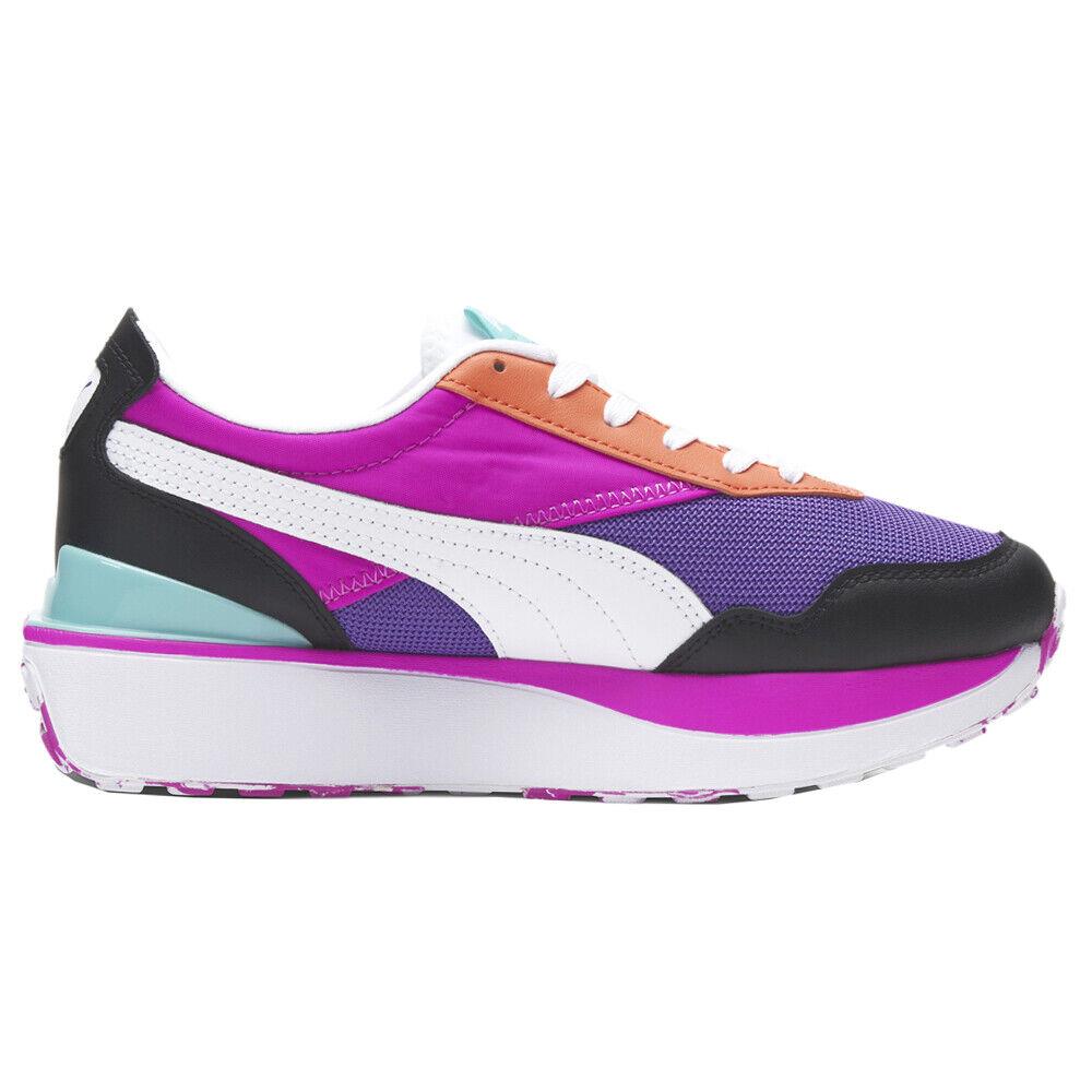 Puma Cruise Rider Hypnotize Lace Up Womens Pink Purple Sneakers Casual Shoes 3 - Pink, Purple