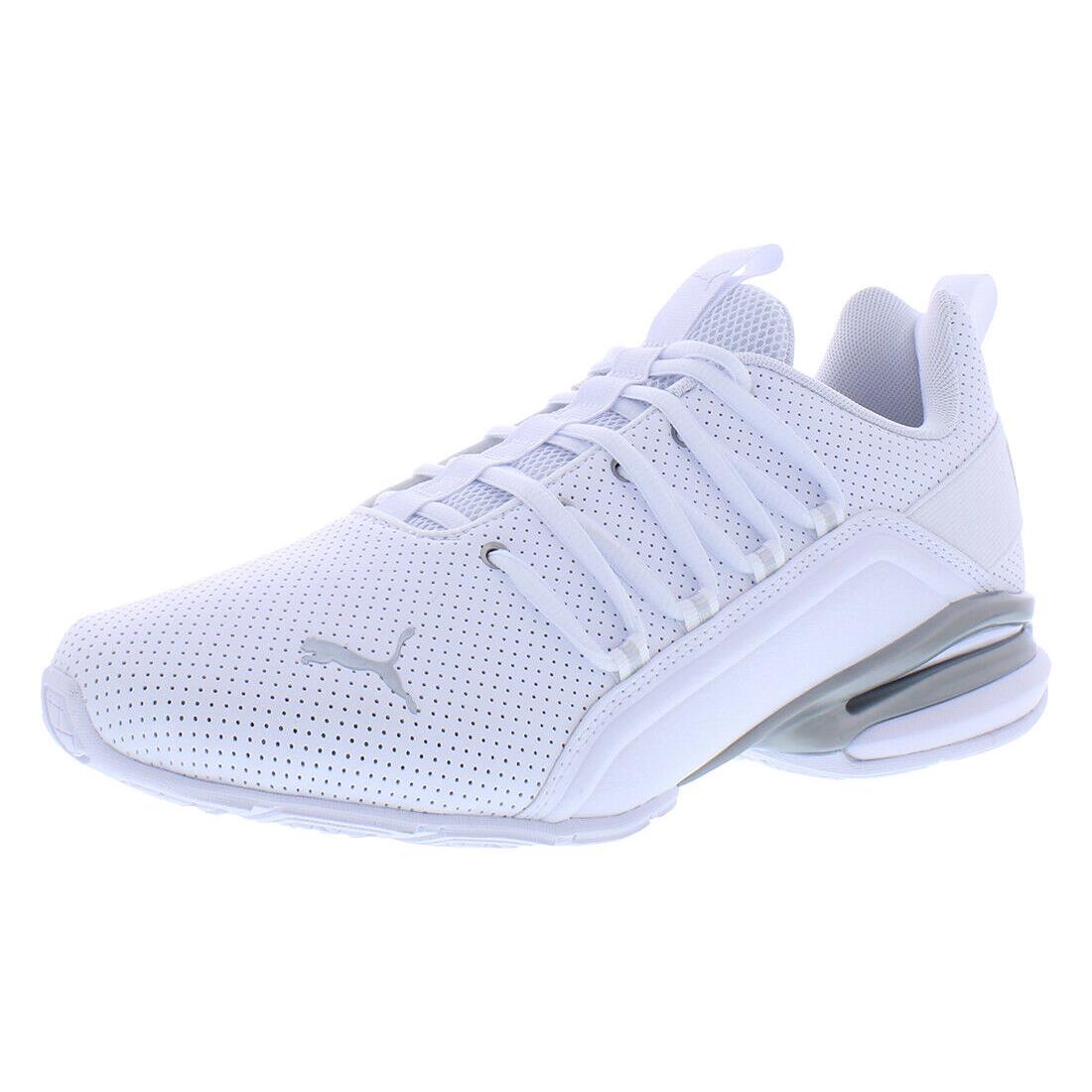 Puma Axelion Perf Mens Shoes - White/Silverver, Main: White