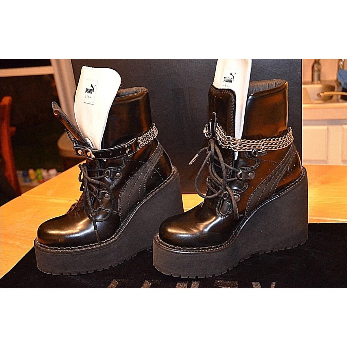 Fenty puma wedge boots best sale