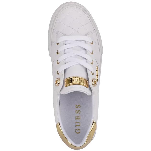 Guess Women White Shoe Gwloven Wht