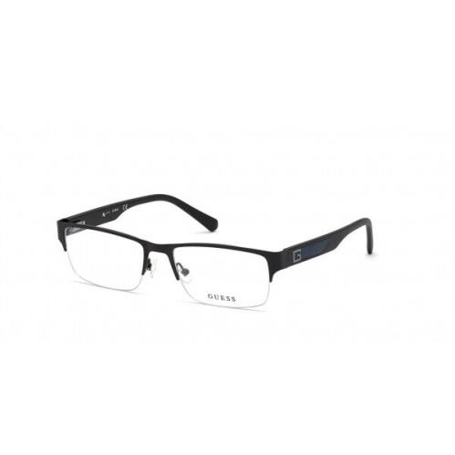 Guess GU50017-002-56 Black Brown Eyeglasses