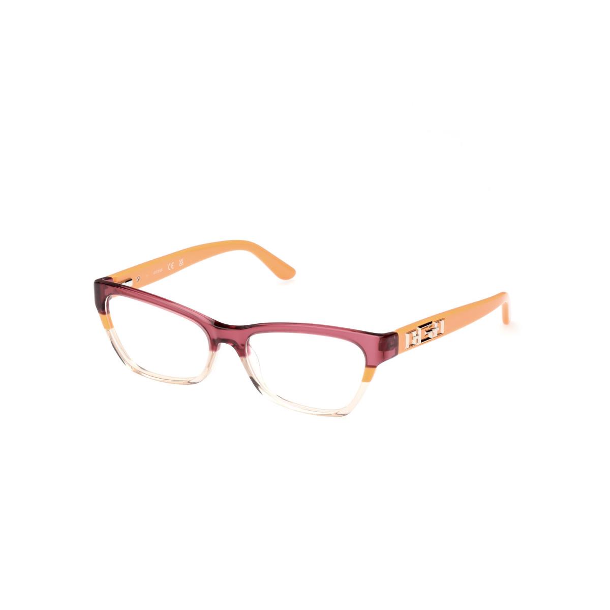 Guess GU2979-044-52 Orange Purple Eyeglasses