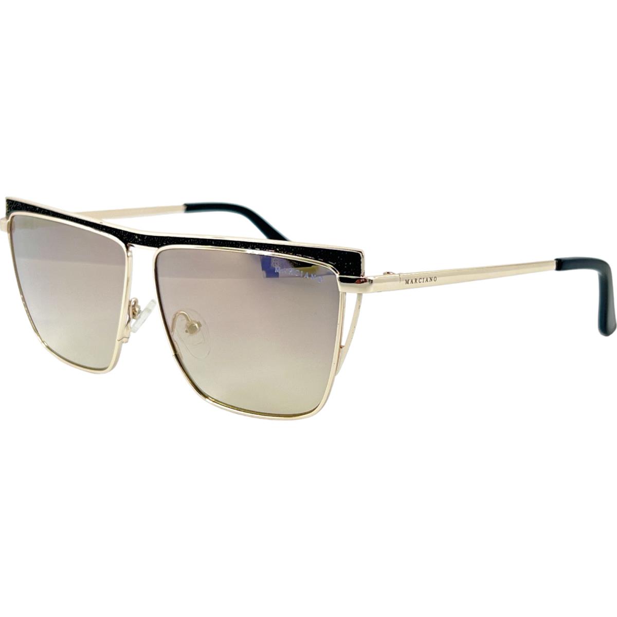 Marciano by Guess GM0797 Women`s Contemporary Metal Sunglass 32C Gold 57-10